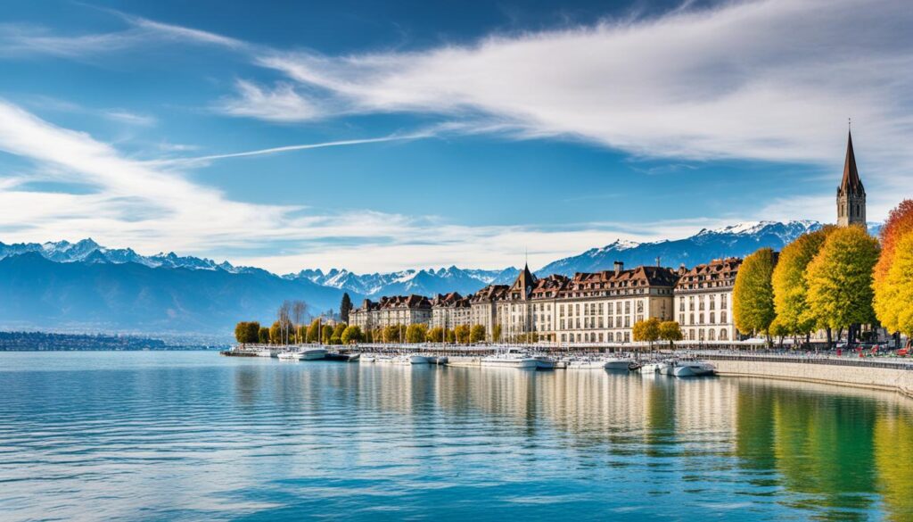 Vues panoramiques de Lausanne